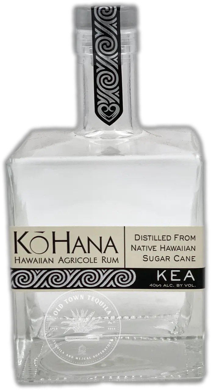Kohana Kea White Hawaiian Agricole Rum 750ml Luxury Png Rum Icon