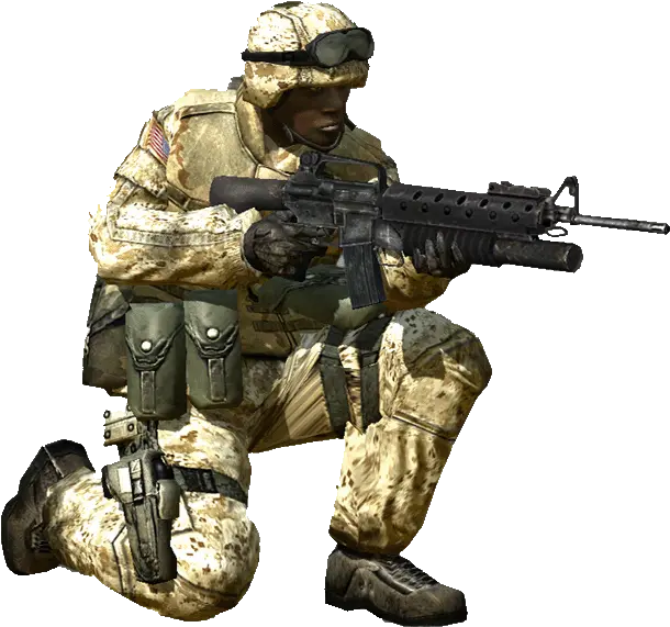 Arma Png Alpha Channel Clipart Images Pictures With Battlefield 2 Soldier Transparent Background