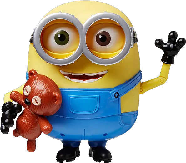 Download Hd Minion Bob Interactive 7u201d Action Figure With Minion Png Minions Transparent