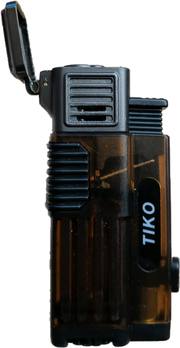 Tiko 3 Flame Refillable Butane Jet Lighter Airsoft Gun Png Lighter Flame Png