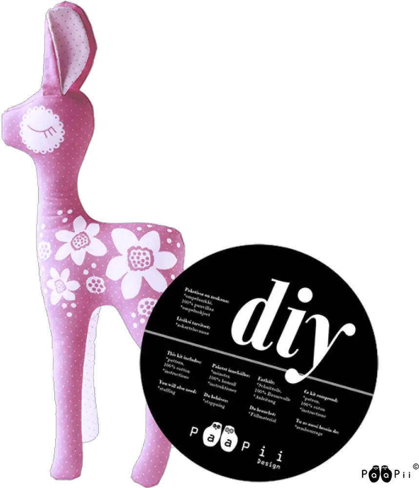 Diy Bambi Pink Paapii Design Llama Png Bambi Png