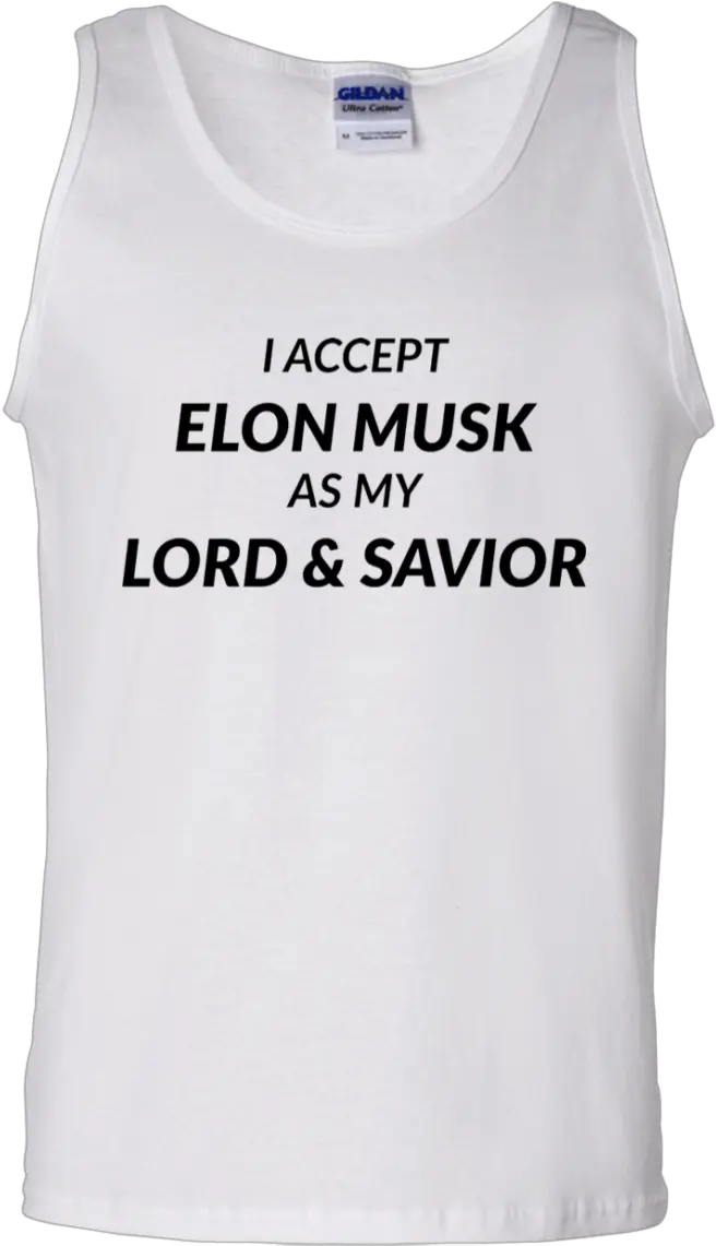 I Accept Elon Musk Tank Top Scoop Neck Png Elon Musk Png