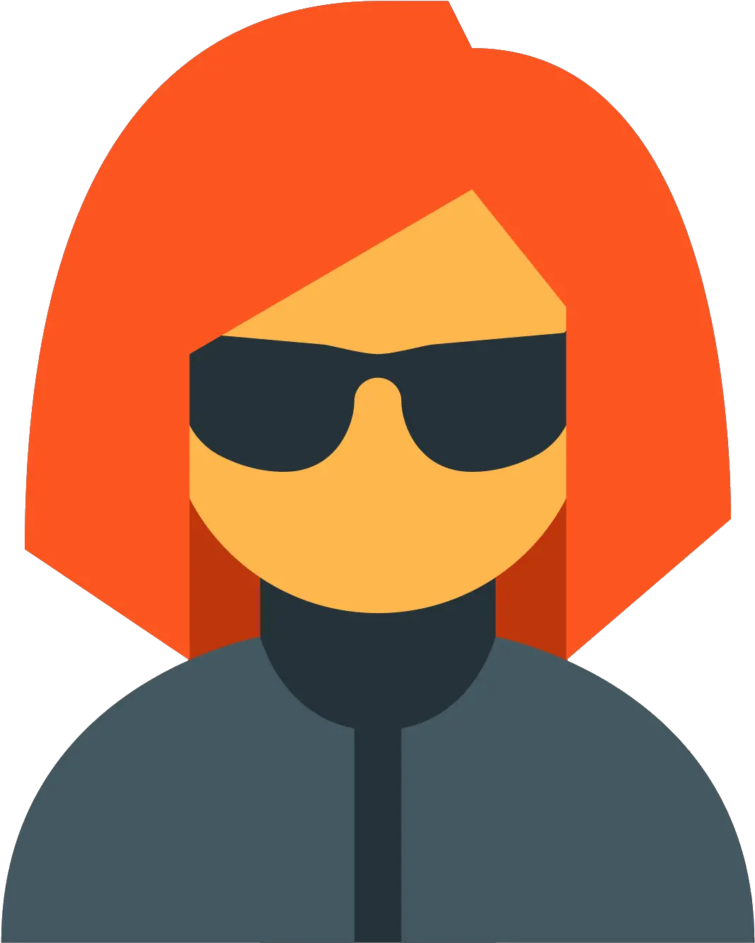 Orange Female Spy Png Agent Icon Px Spy Png Female Lorax Png