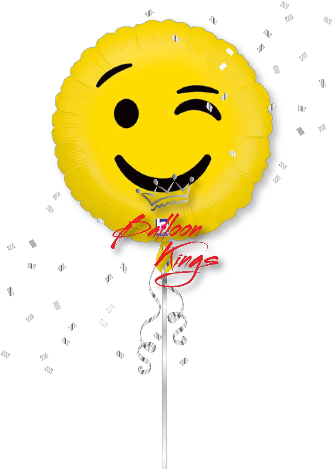 Emoji Wink Smiley Face Balloon Transparent Png Wink Png