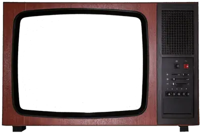 Television Empty Vintage Transparent Empty Tv Png Tv Transparent Png