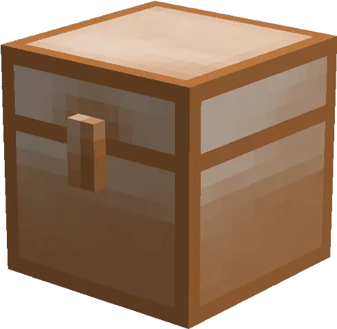 Copper Chest Minecraft Chest Png Minecraft Chest Png