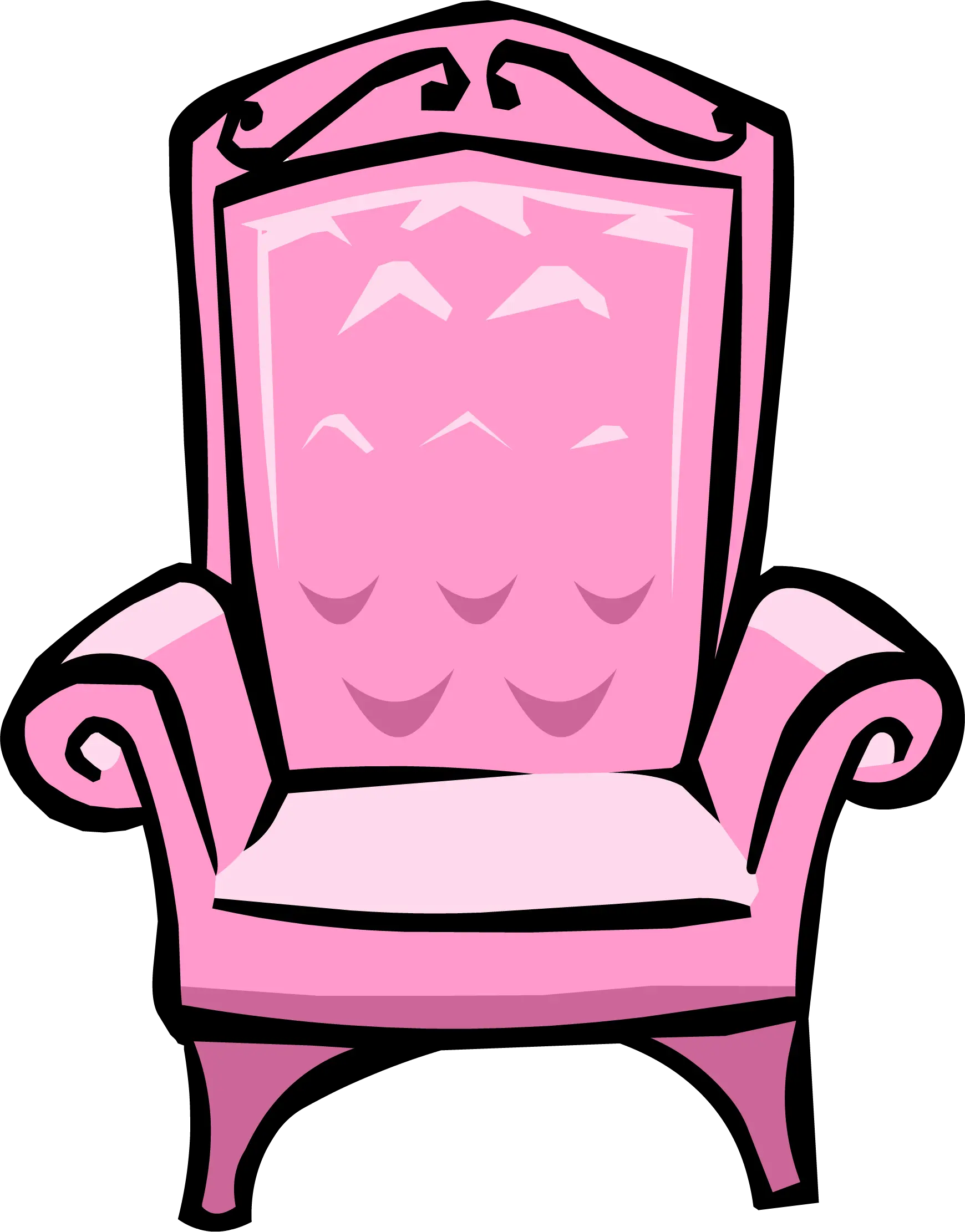 Clipart Chair Princess Transparent Princess Chair Clipart Png Throne Png