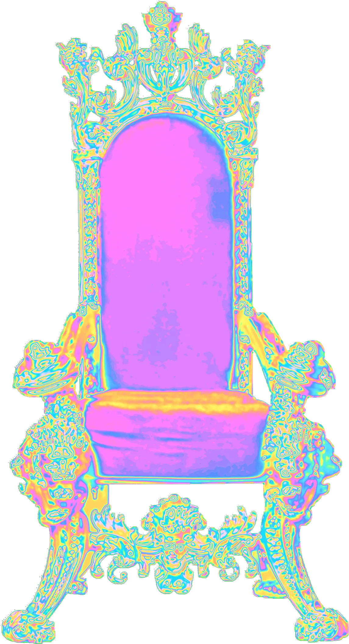 Throne Holographic Holo Trone De La Grace Png Throne Transparent