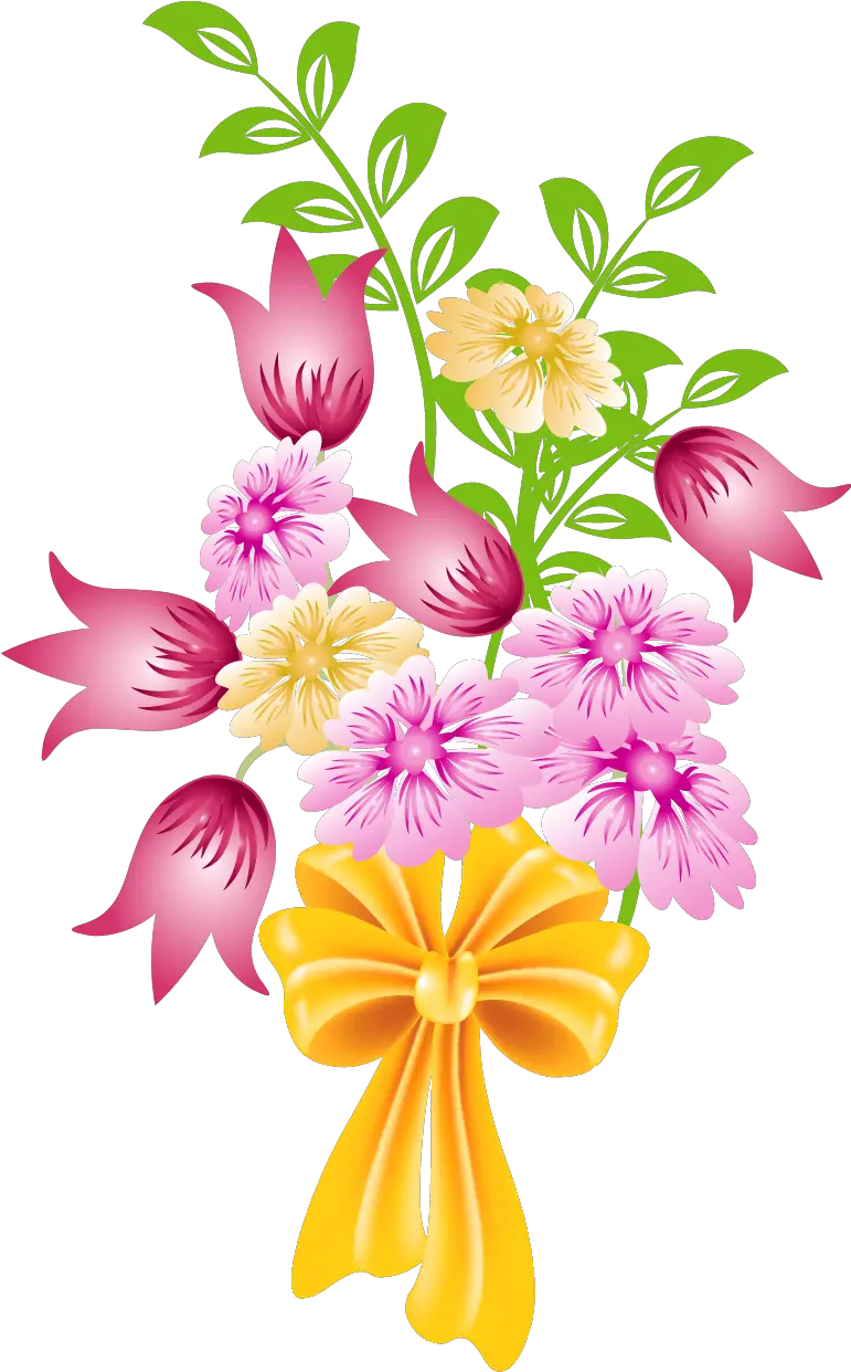 Library Of Pink Flower Bouquet Jpg Bouquet Of Flowers Clipart Png Flowers Bouquet Png png