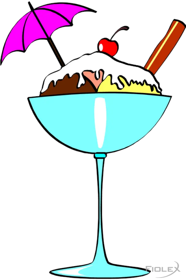 Icecream Martini Glass Png Icecream Png