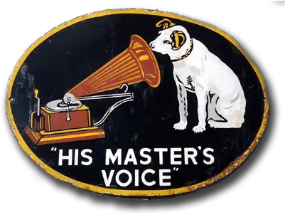 His Masteru0027s Voice Vintage Sign Transparent Png Stickpng Dog Google Voice Logo
