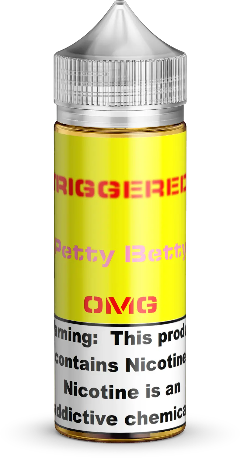 Triggered Petty Betty 120ml Cosmetics Png Triggered Png