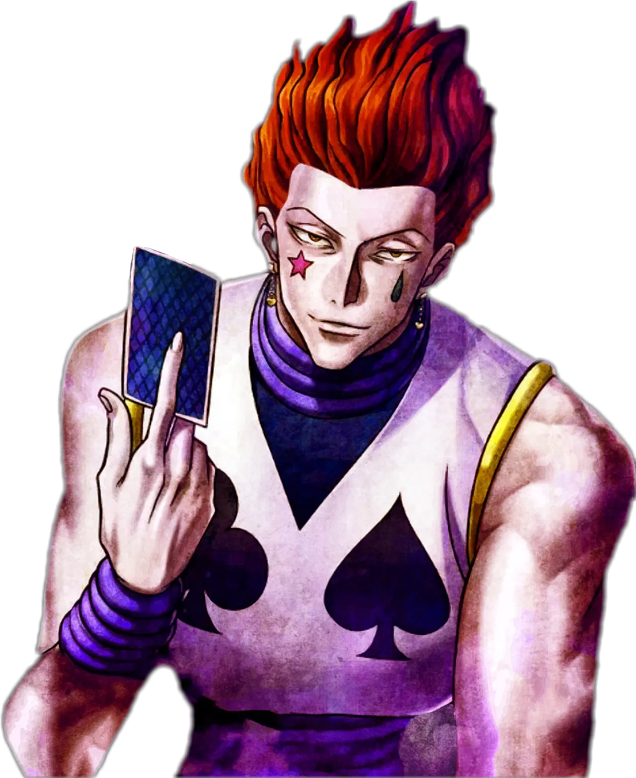 Hisokamorrow Hisoka Hxh Sticker Hisoka Hxh Png Hisoka Png