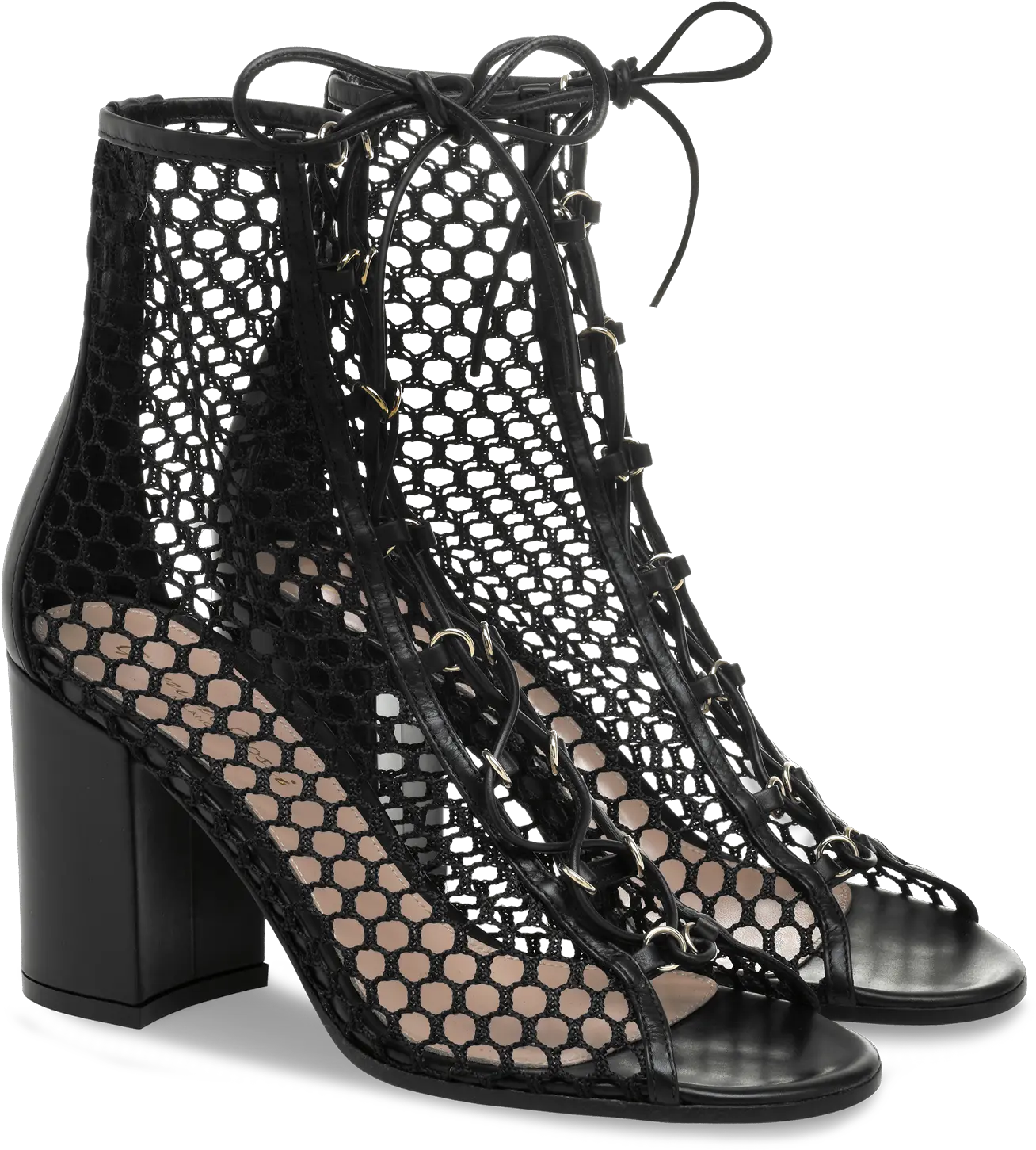 Santana Basic Pump Png Fishnet Pattern Png