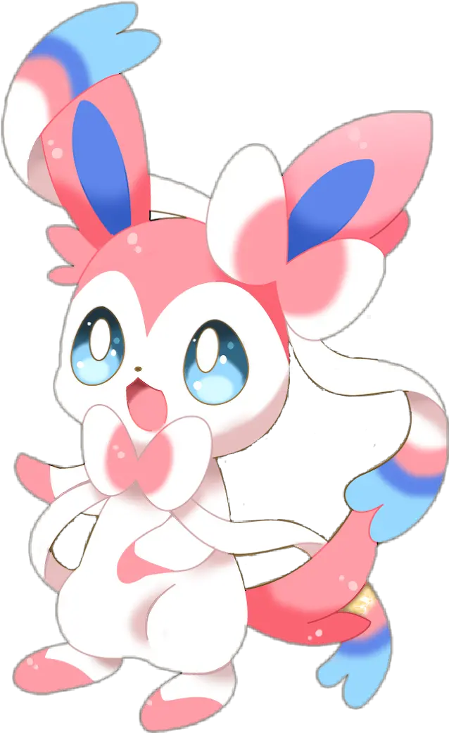 Sylveon Pokemon Sticker Anime Sylveon Cute Png Sylveon Transparent