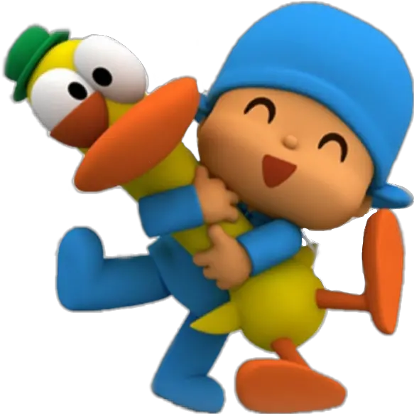 Pocoyo Pato Sticker By Angeles Paredes Pocoyo Y Su Pato Png Pocoyo Transparent