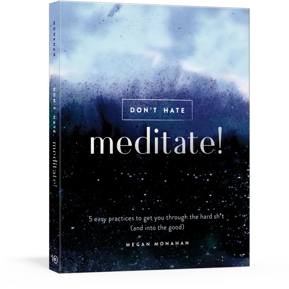 Dont Hate Bestseller Book Cover Png Meditate Png