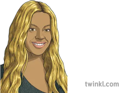Beyonce People Celebrity Singer Usa Dancer Ks2 Illustration Blond Png Beyonce Png