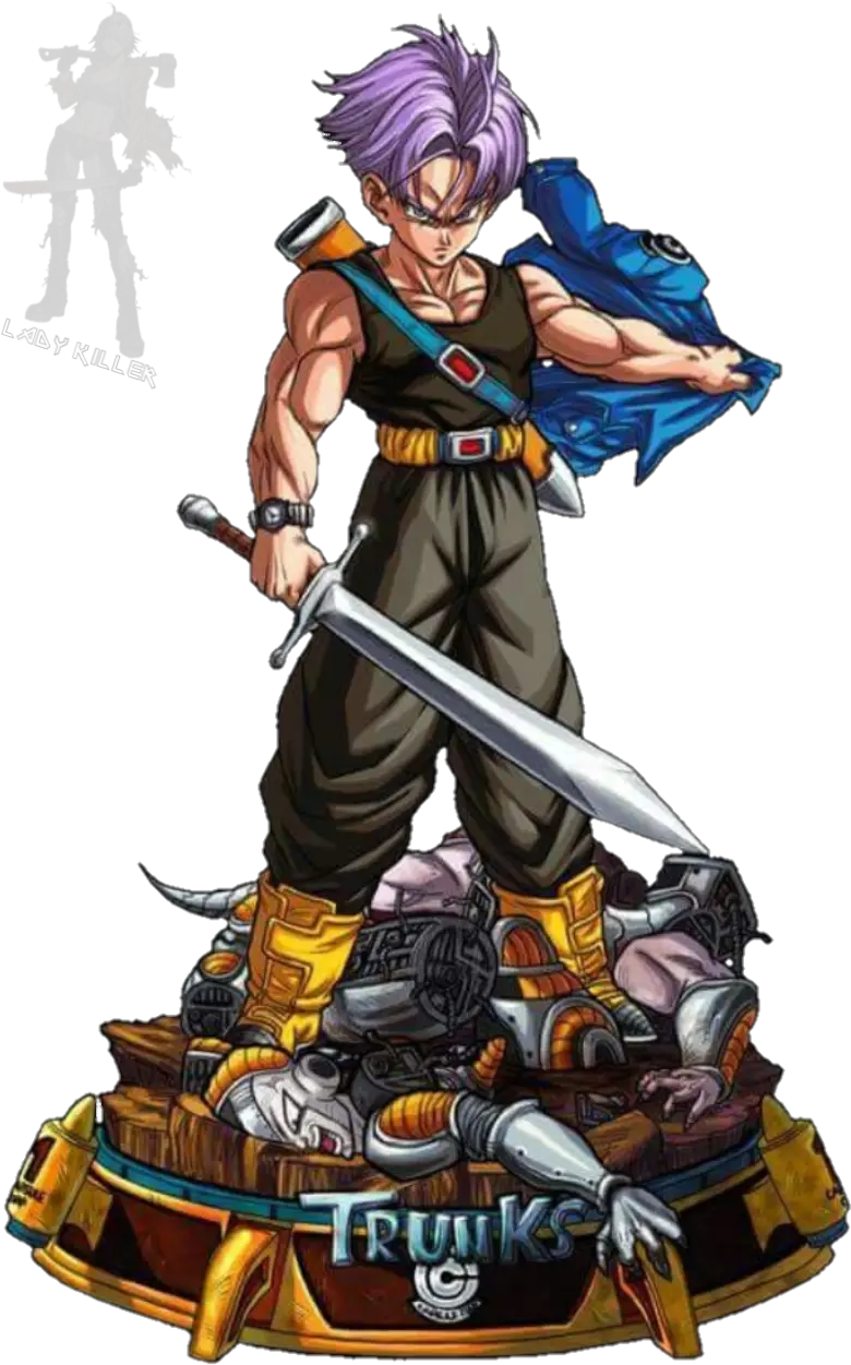 Trunks Futuretrunks Saiyan Dbz Dragonballz Anime Manga Future Trunks With The Sword Png Future Trunks Png