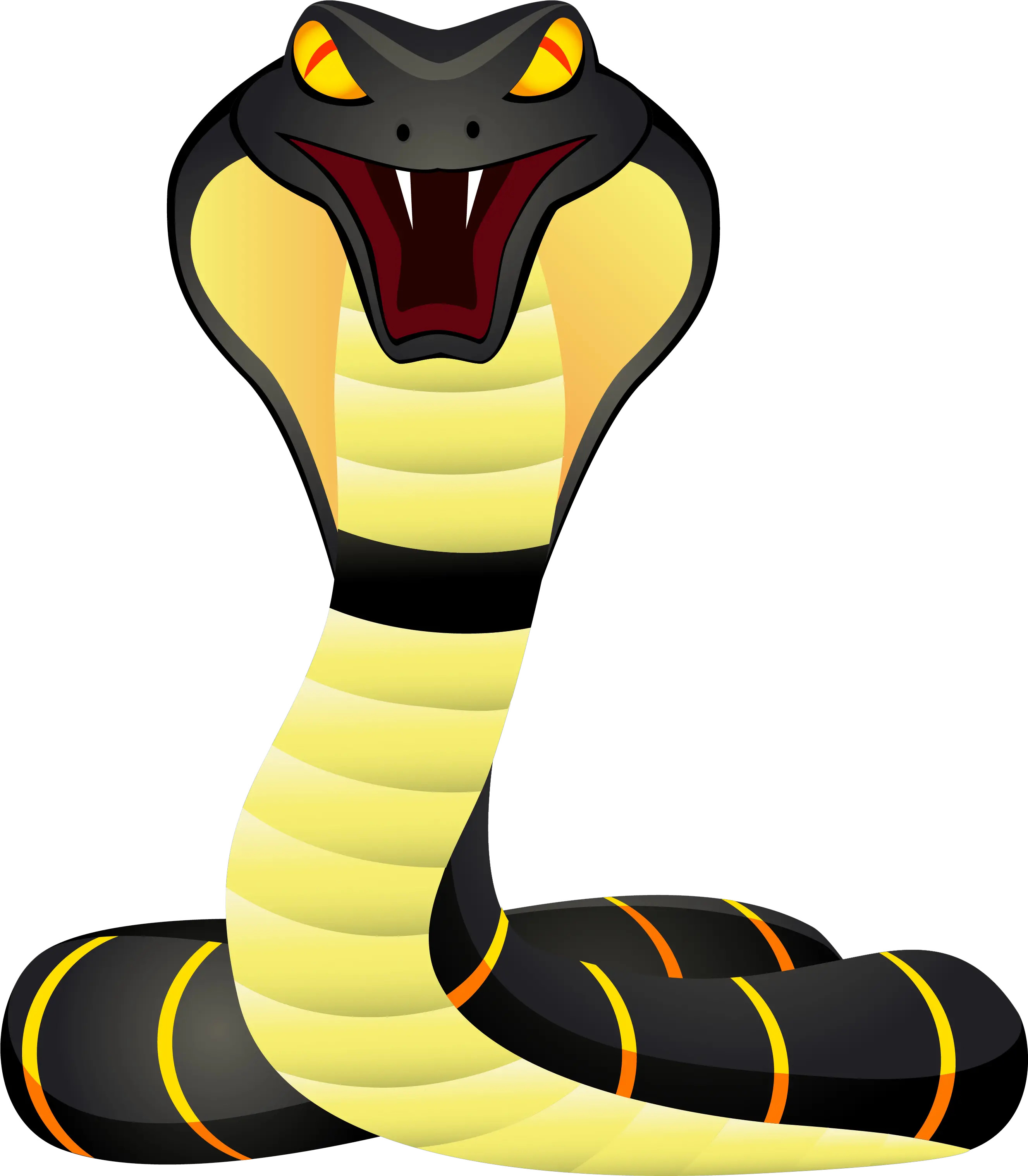 Egyptian Cobra Clipart Snake Vector Png Cobra Png