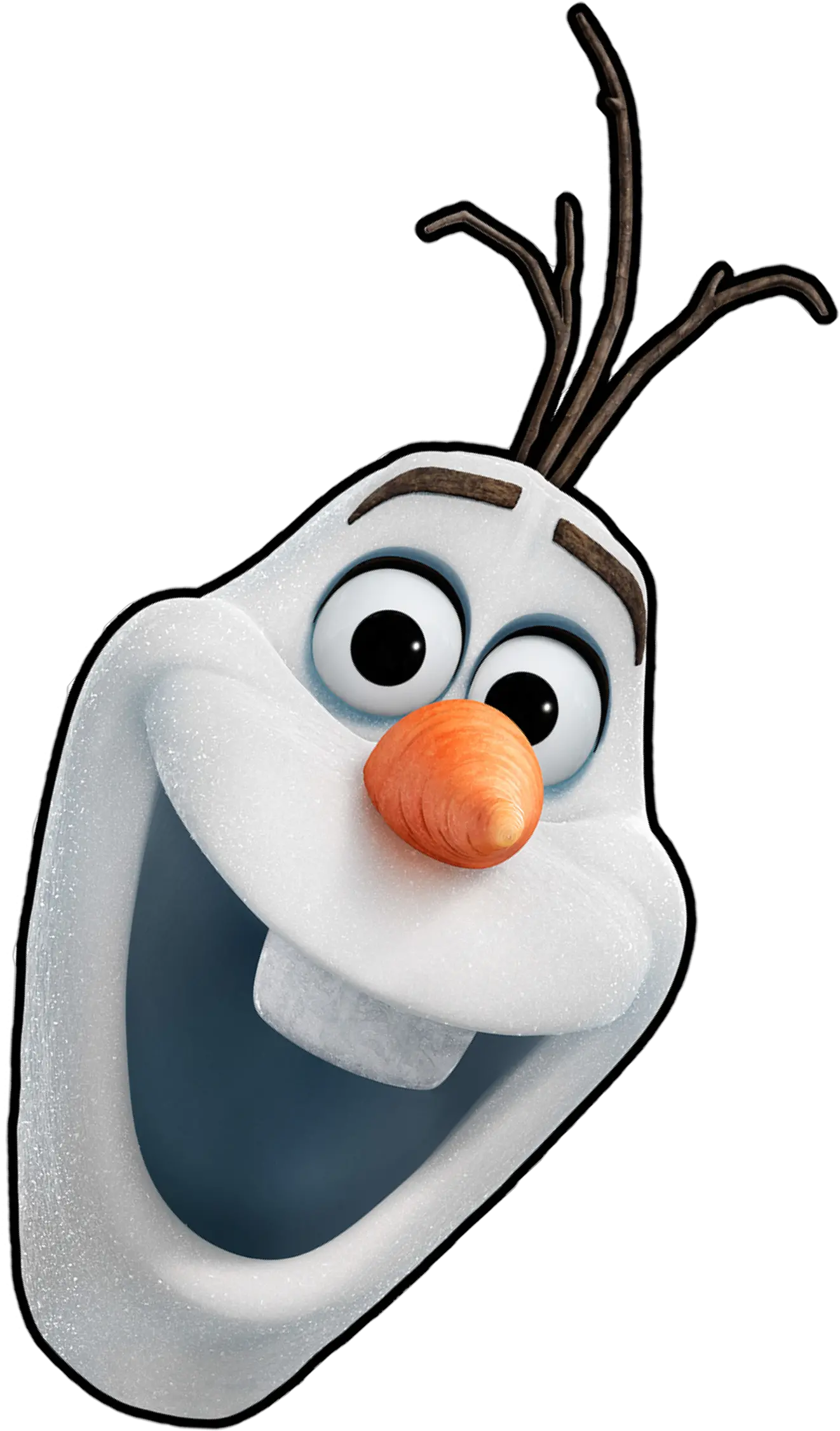 Olaf Head Clipart Cabeza De Olaf Png Olaf Png