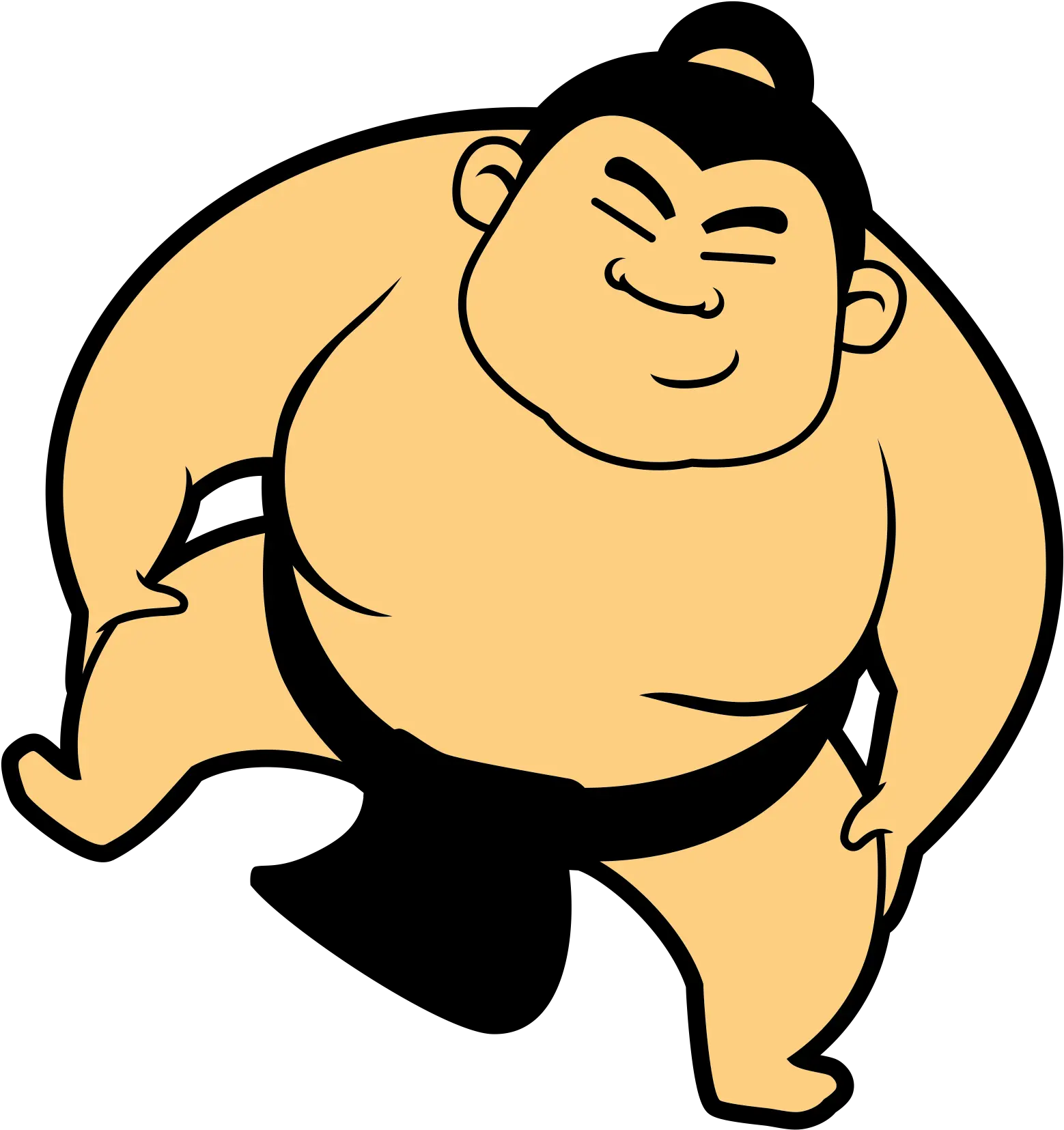 Sumo Clipart Transparent Png Sumo Wrestler Png Clipart Transparent