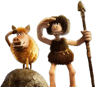 Early Man Transparent Png Images Stickpng Aardman Animations Spear Transparent