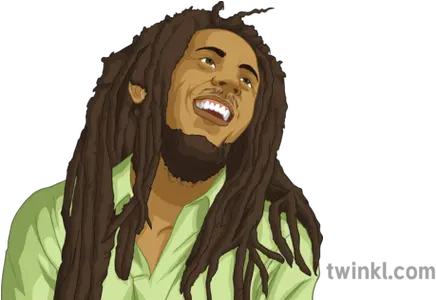 Bob Marley Portrait Musician Music Secondary Illustration Modelleri Png Bob Marley Png