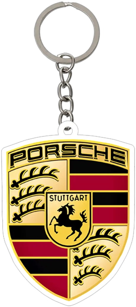 Porsche Logo Metal Keychain Logo Porsche Png Porsche Logo Png