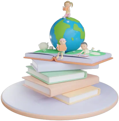 Reading Book 3d Illustrations Designs Images Vectors Hd Learning Png Child Reading Icon