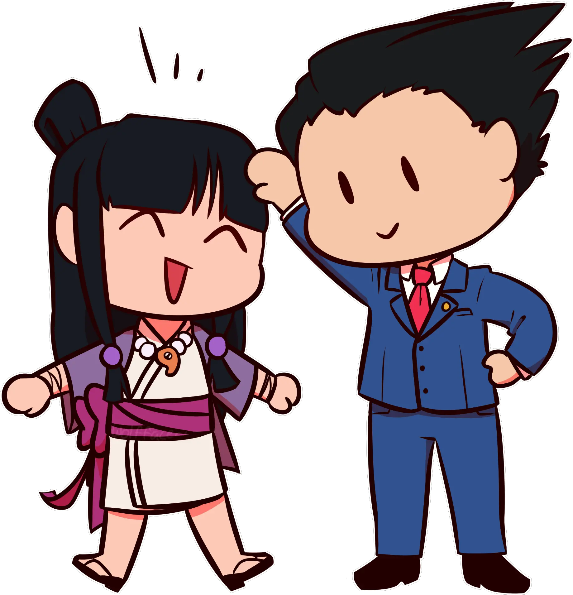 Searching For U0027maya Feyu0027 Interaction Png Miles Edgeworth Icon