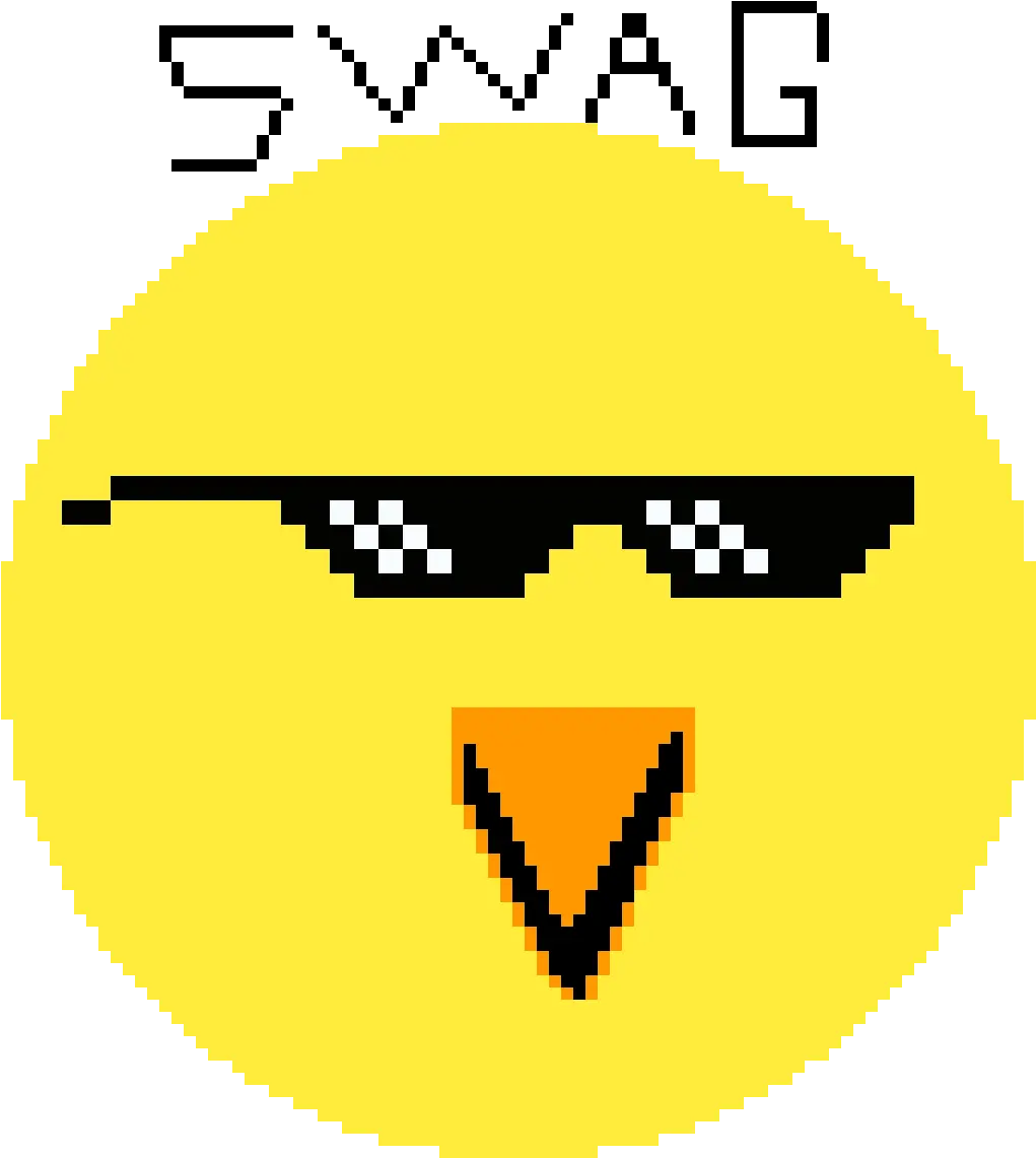 Pixilart Chick Swag By Hwj9746 Png Swag Icon