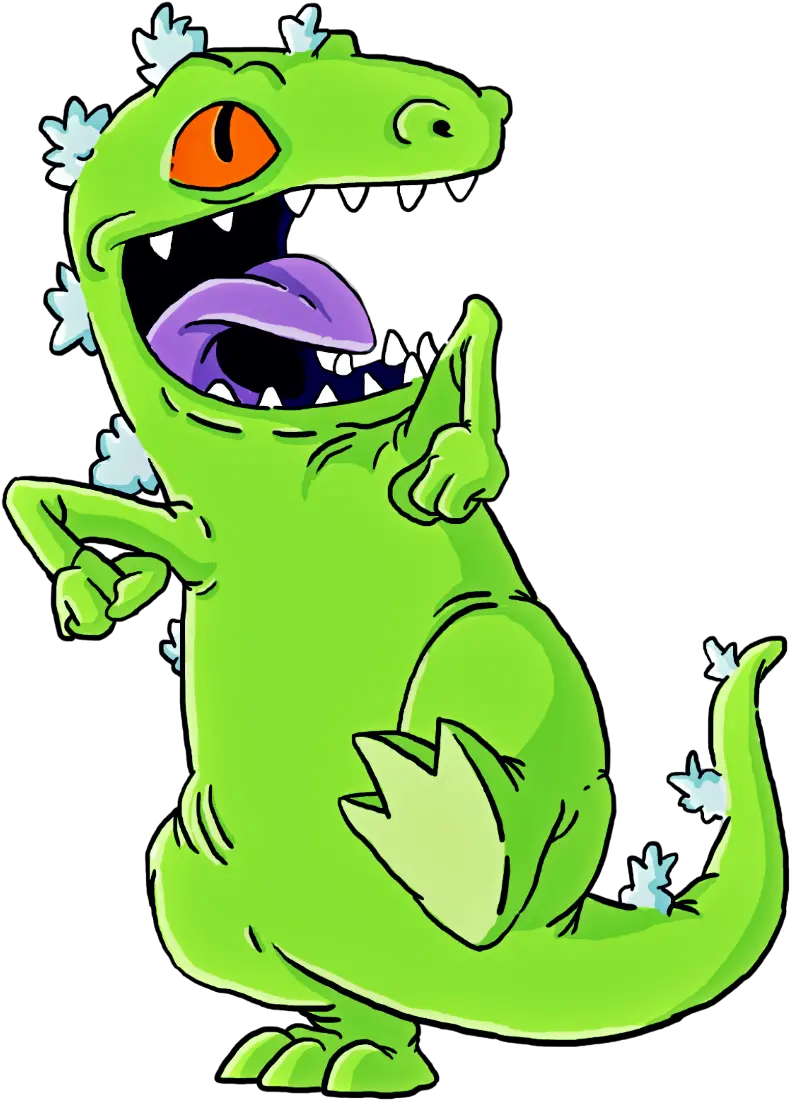 Reptar Png Reptar Rugrats Yee Dinosaur Png