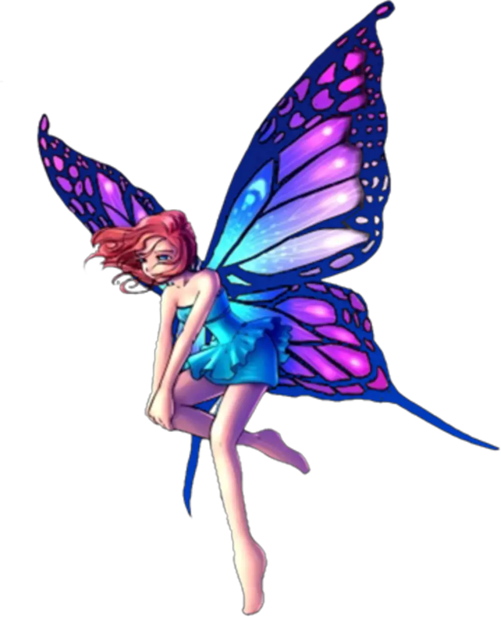 Blue Fairy Wings Png Fairy Png Wing Png