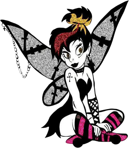 Tinkerbell Easy Drawing Free Download Gothic Tinkerbell Png Tinkerbell Transparent