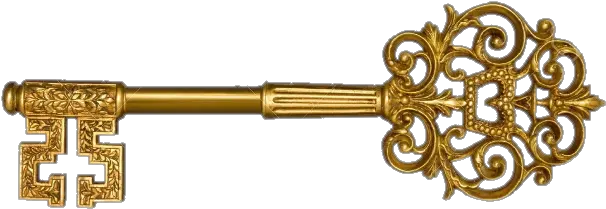 Download Gold Key Png For Kids Skeleton Key Gold Gold Key Png