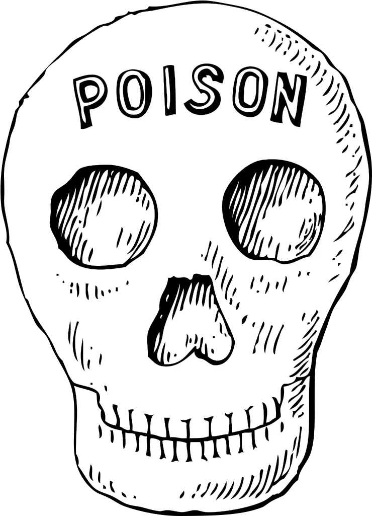Poison Skull Png Svg Clip Art For Web Poison Skull Poison Png