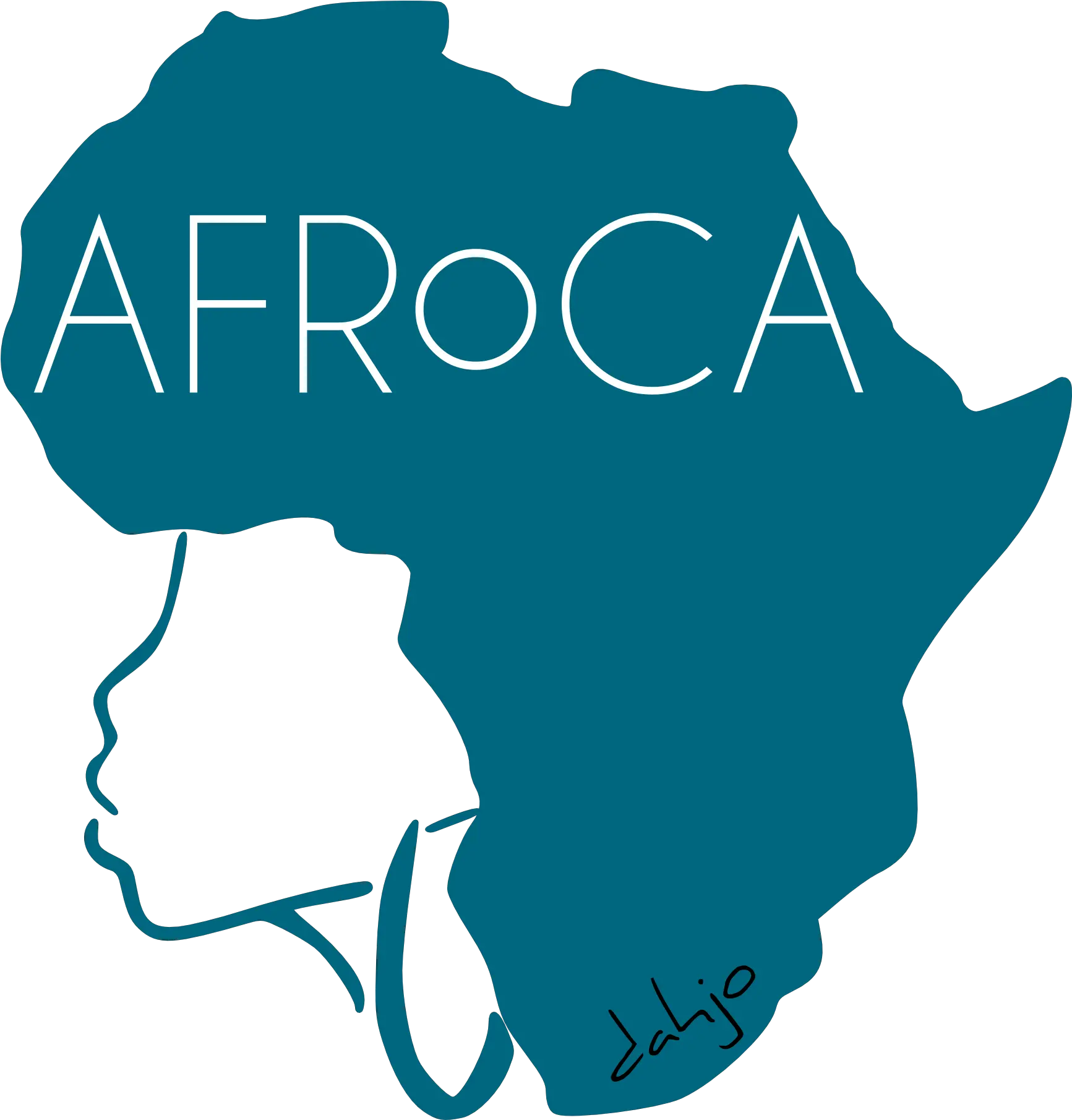 Africa Outline Png Africa Map With Afro Afro Transparent