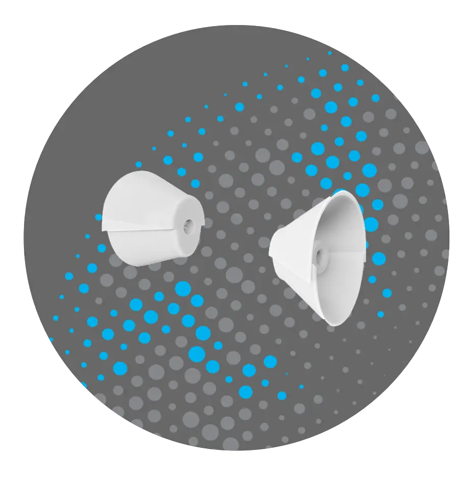 Tulip Hearing Aid Domes Dot Png Soundwave Icon