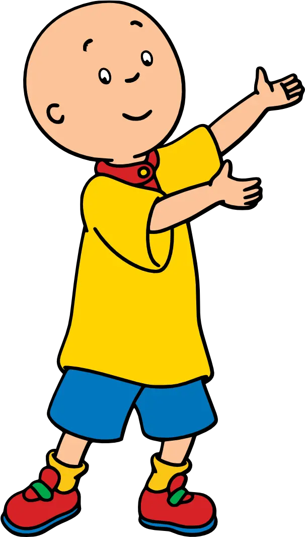 Caillou One Punch Man Meme Dhx Media Png Caillou Png