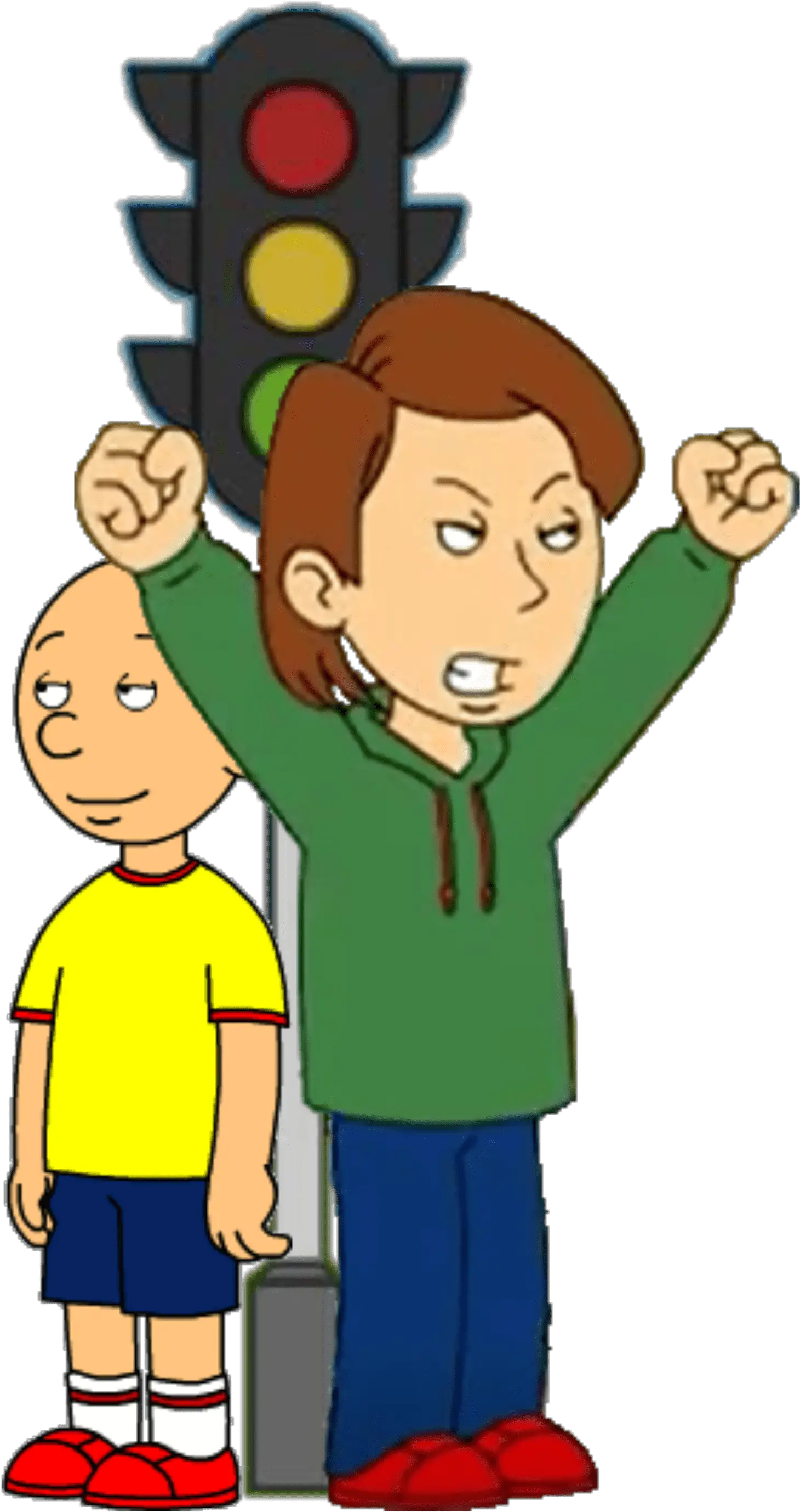 Caillou And Boris Perfect Duo Goanim Boris Caillou Png Caillou Png