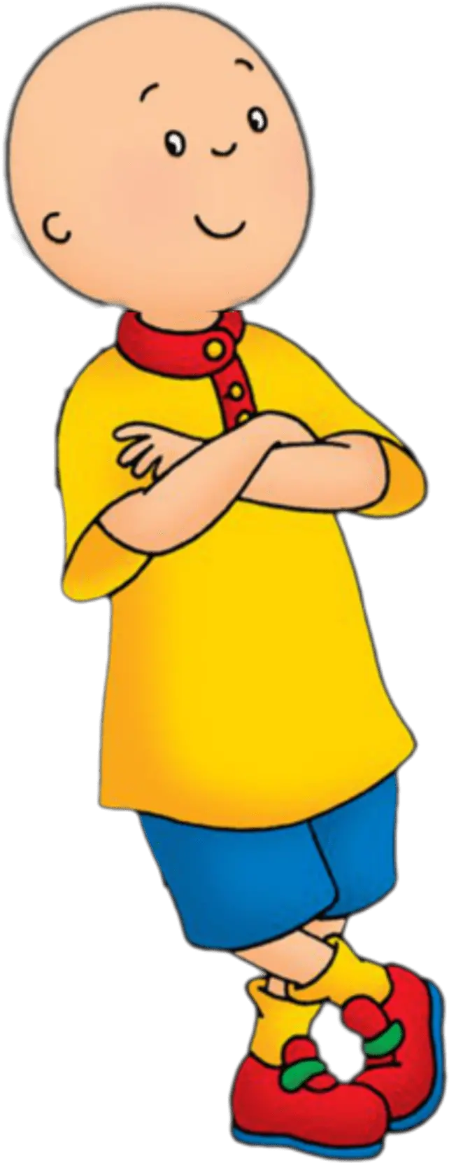 Download Cartoon Character Caillou Caillou Transparent Png Caillou Png