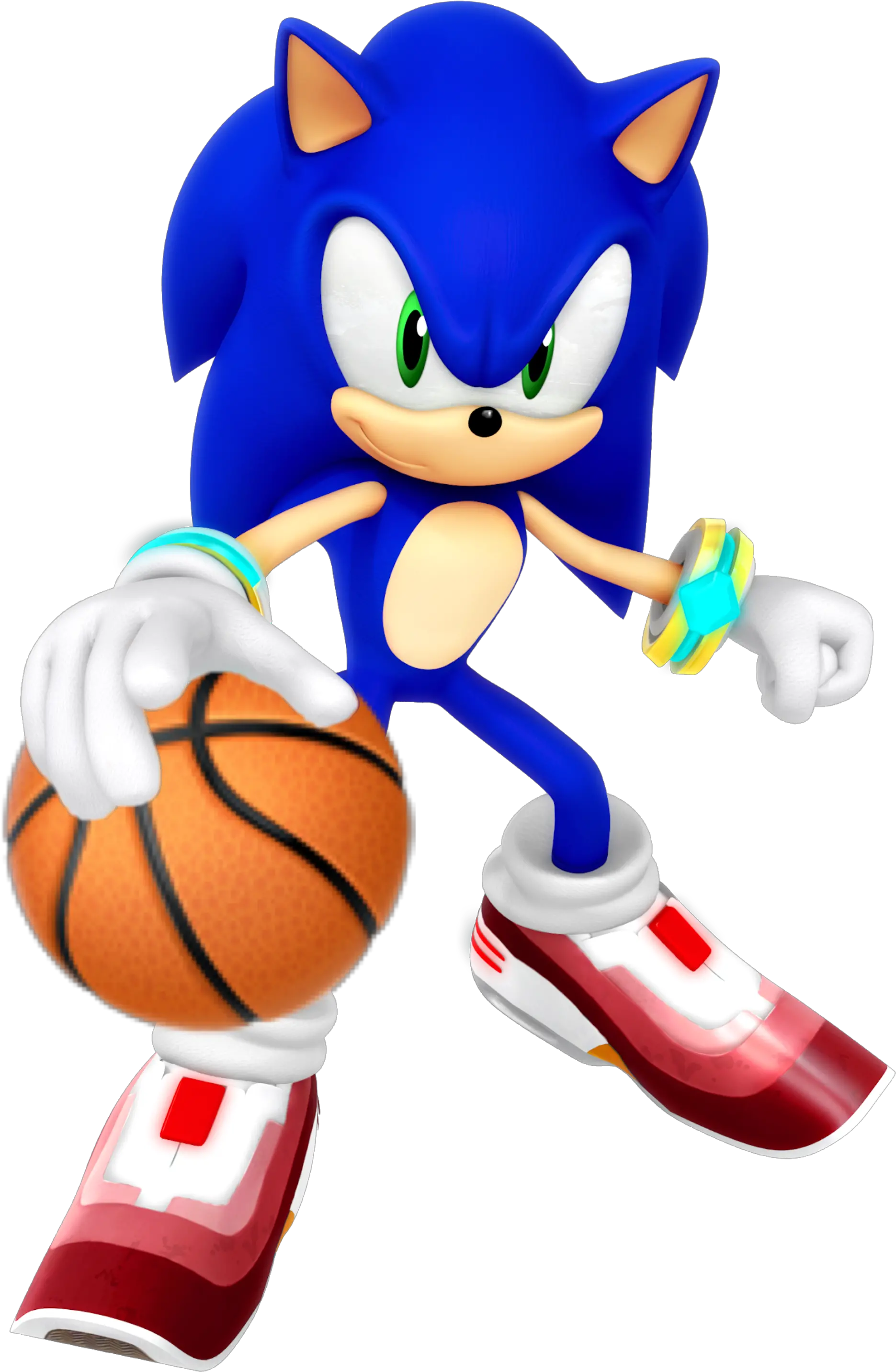 Sonicthehedgehog Sonic Basketball Sticker By I Am B Sonic 06 Bounce Bracelet Png Cartoon Basketball Png