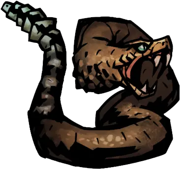 Rattler Official Darkest Dungeon Wiki Darkest Dungeon Rattler Png Snake Scales Png