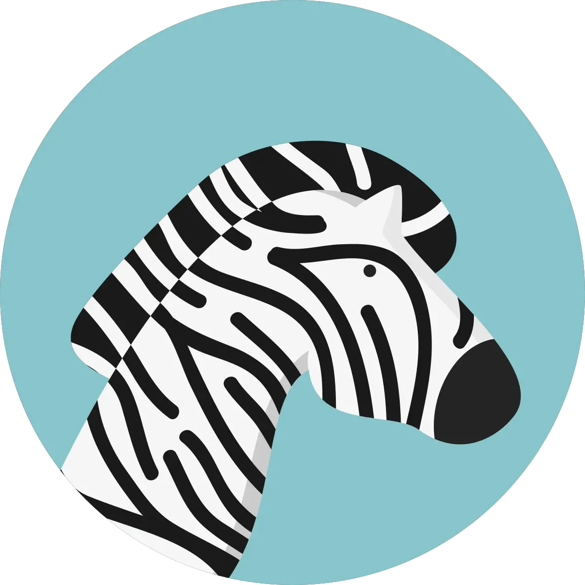 Zebra Watercolor Painting Png Zebra Png