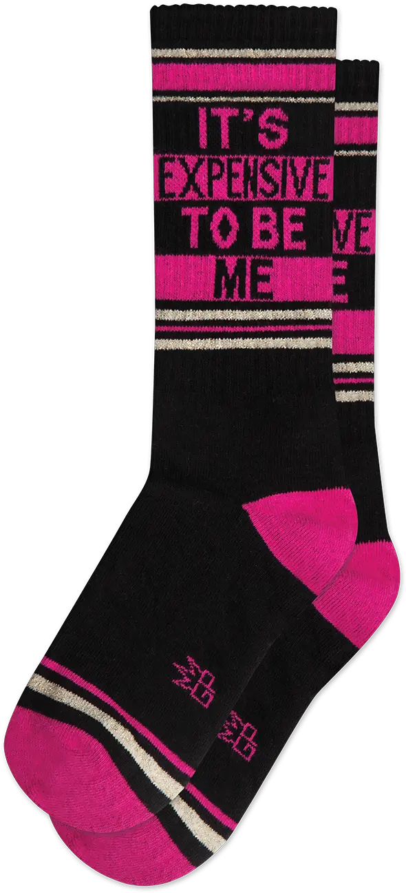 Gumball Poodle Itu0027s Expensive To Be Me Gym Sock For Teen Png Sock Png