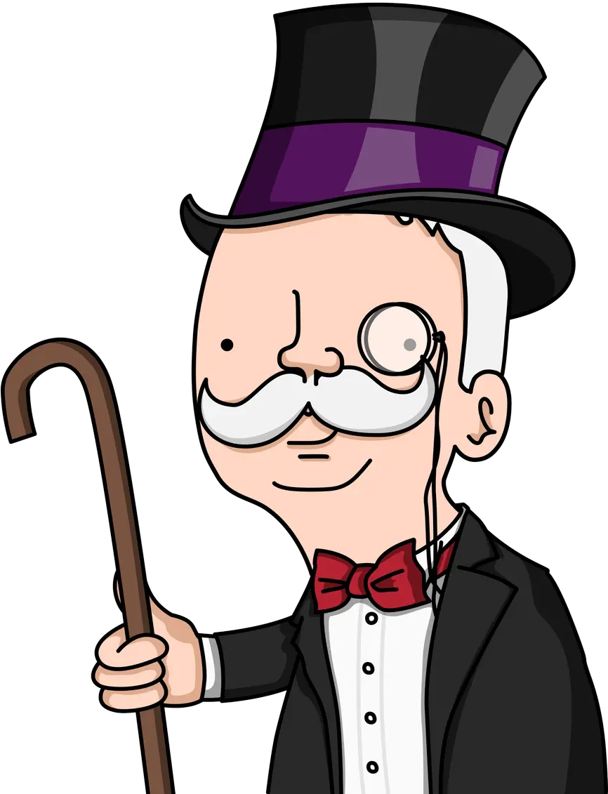 Pepone Cartoon Png Monopoly Man Png