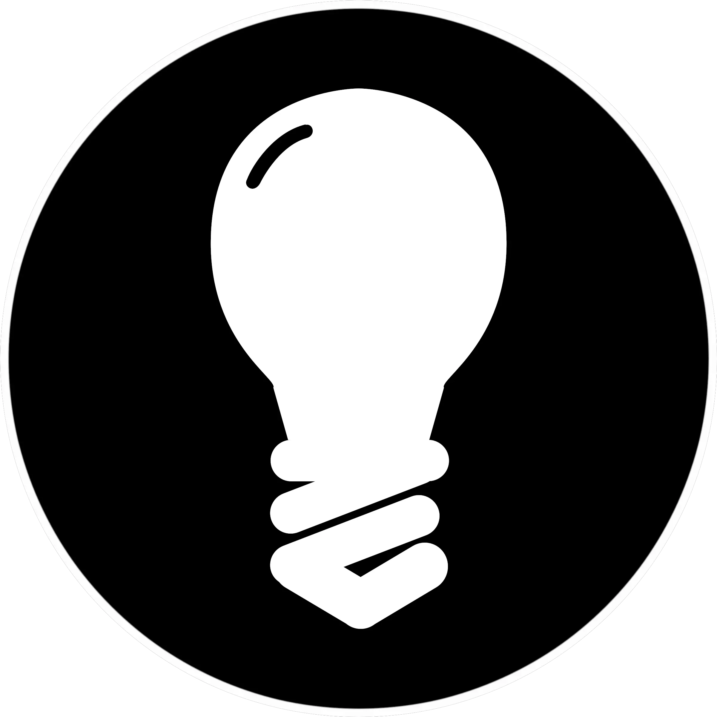 Services U2014 Ble Lightbulb White Clipart Png Lantern Icon