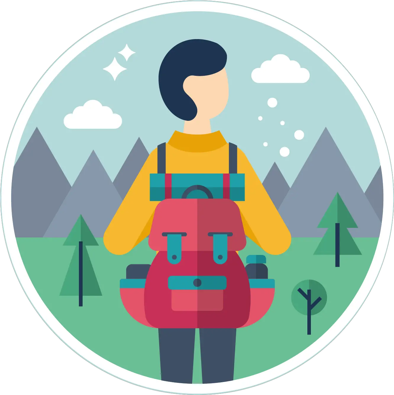 Colorado Leisure Png Hiking Icon