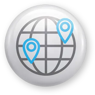 Internet Of Things Solutions Effective Asset Tracking Yaxxa Outline Globe Black And White Png Internet Of Things Icon